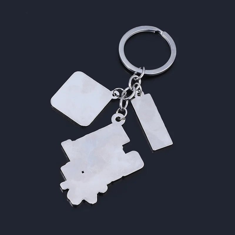 Game PS4 GTA5 Keychain GTA V Grand Theft Auto 5 Star Muti Pendant Keyring For Men Fashion Key Holder Jewelry - AZ Games Co.