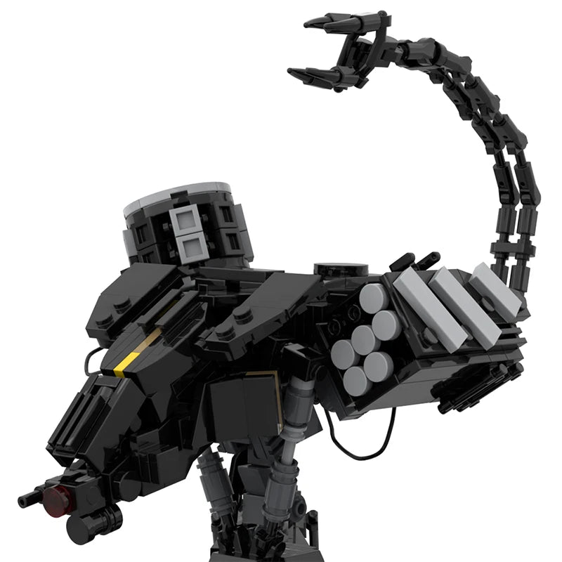 MOC Horizon Zero Dawned Corruptored Robot Battle Machine Model Building Block Game Monster Action Figure Idea Set Brick Toy Gift - AZ Games Co.