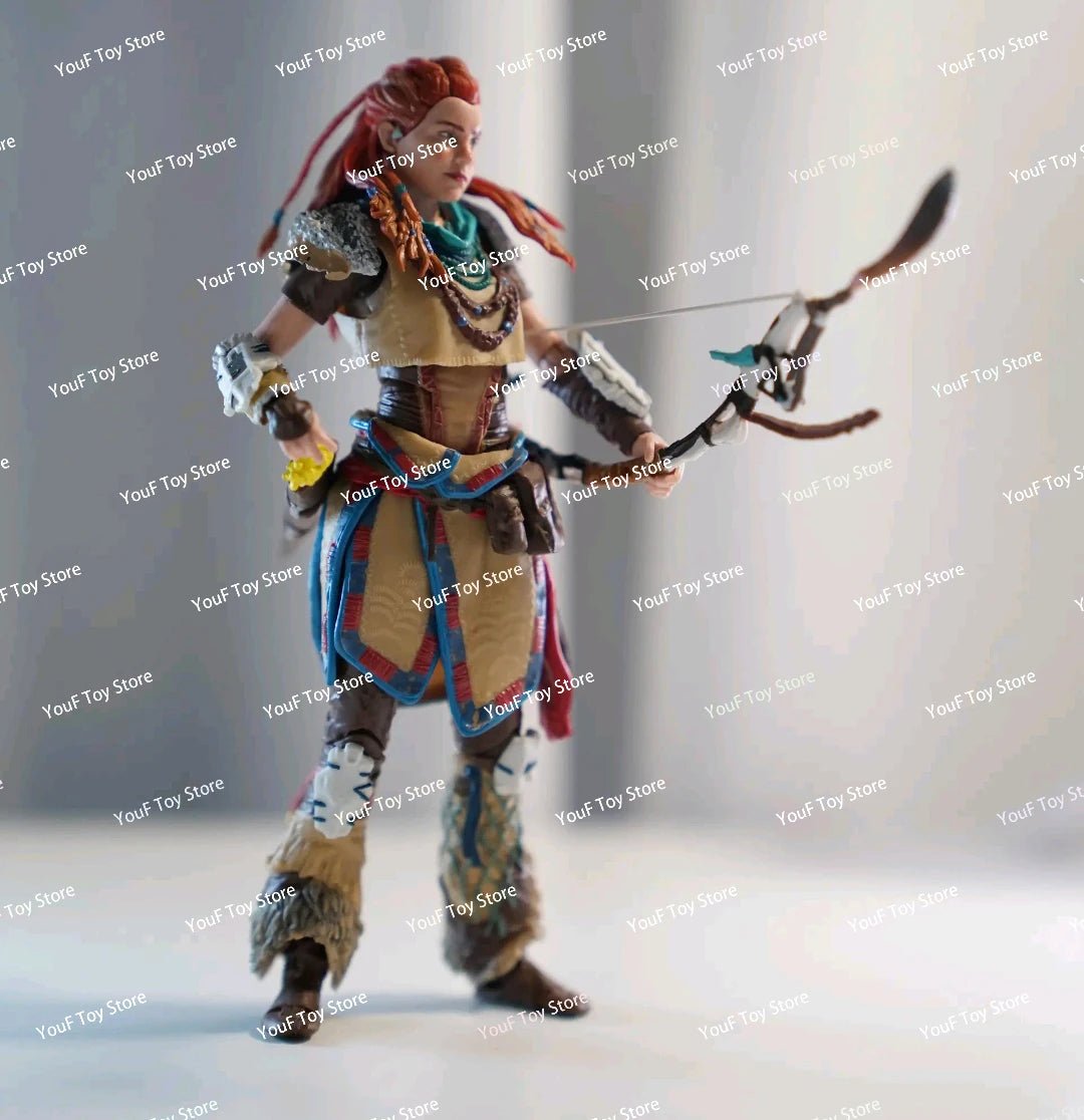 In Stock Spin Master Ps5 Aloy Horizon Zero Dawn 6 - inch Anime Action Figure Statue Model Doll Toy Gift - AZ Games Co.