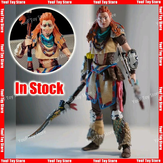 In Stock Spin Master Ps5 Aloy Horizon Zero Dawn 6 - inch Anime Action Figure Statue Model Doll Toy Gift - AZ Games Co.