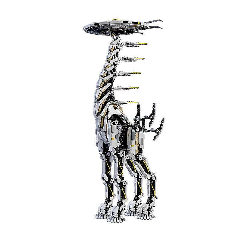 New MOC Horizon Zero Dawned Long - necked Beast Action Figure Building Block Mechanical Monster Mech Constructor Bricks Toys Gifts - AZ Games Co.