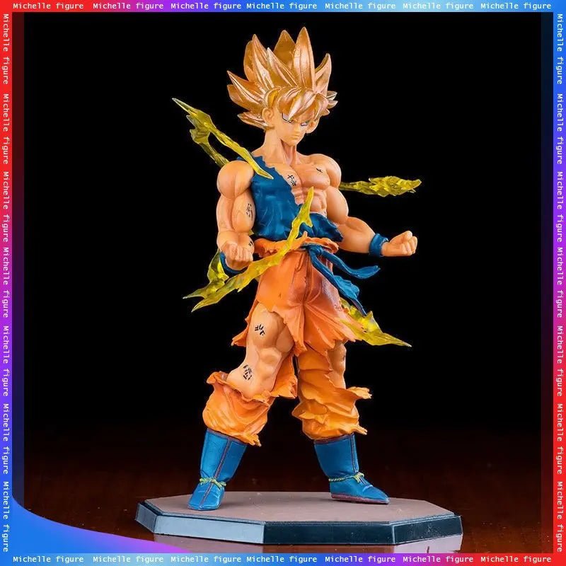 Dragon Ball Super Saiyan Figure Anime Model Peripheral Ornaments Monkey King Goku Goji Classic Super Race Series - AZ Games Co.