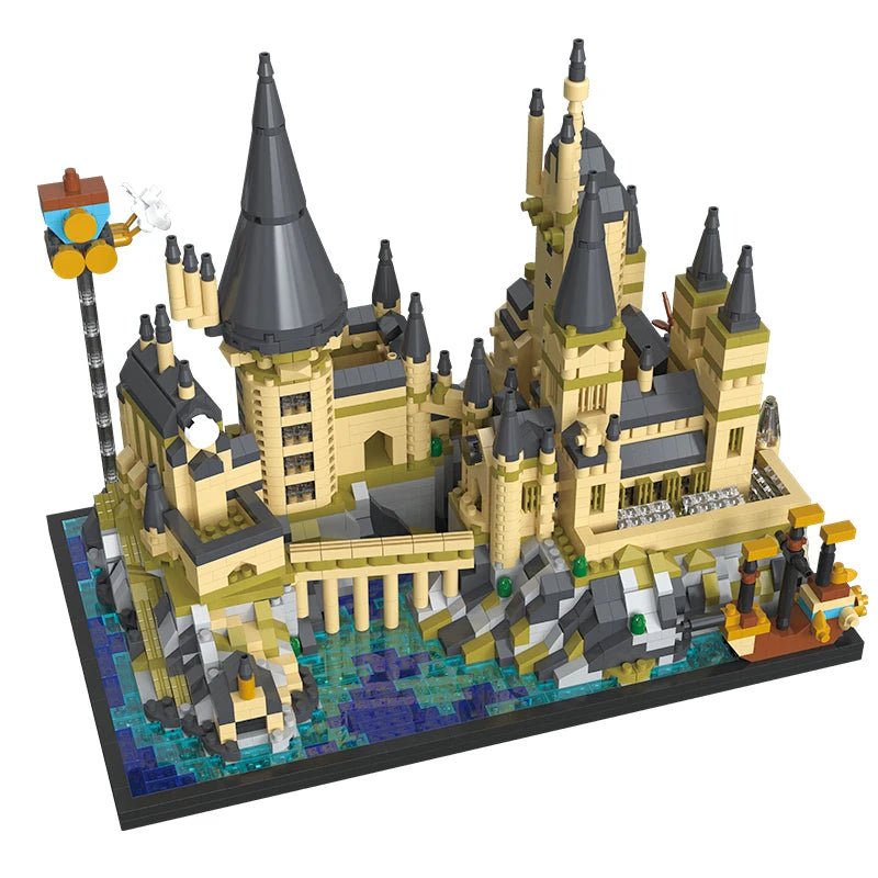 2700+pcs Magic World Medieval Harry Potter Castle MOC Building Bricks Model Blocks Toys for Children Kids Adult 3.5mm Block Sets - AZ Games Co.