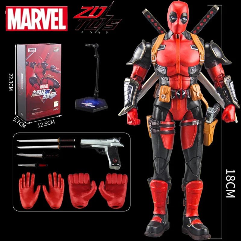 ZD Toys Deadpool & Wolverine Action figures Deadpool Boxed Wolverine Collection Adult Action Figures Kids Toy - AZ Games Co.