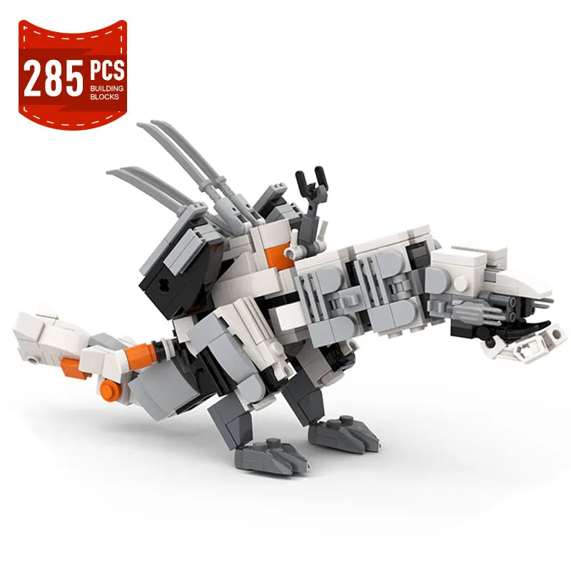 Neue MOC Horizon Zero Dawned Langhals-Biest Actionfigur Baustein Mechanischer Monster Mech Konstruktor Ziegel Spielzeug Geschenke