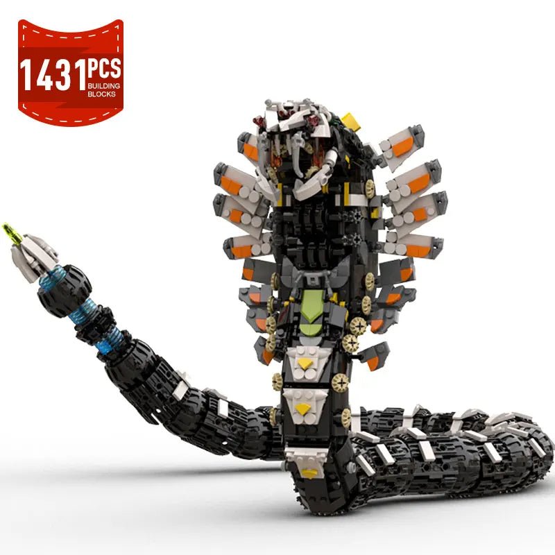 New MOC Horizon Zero Dawned Long - necked Beast Action Figure Building Block Mechanical Monster Mech Constructor Bricks Toys Gifts - AZ Games Co.