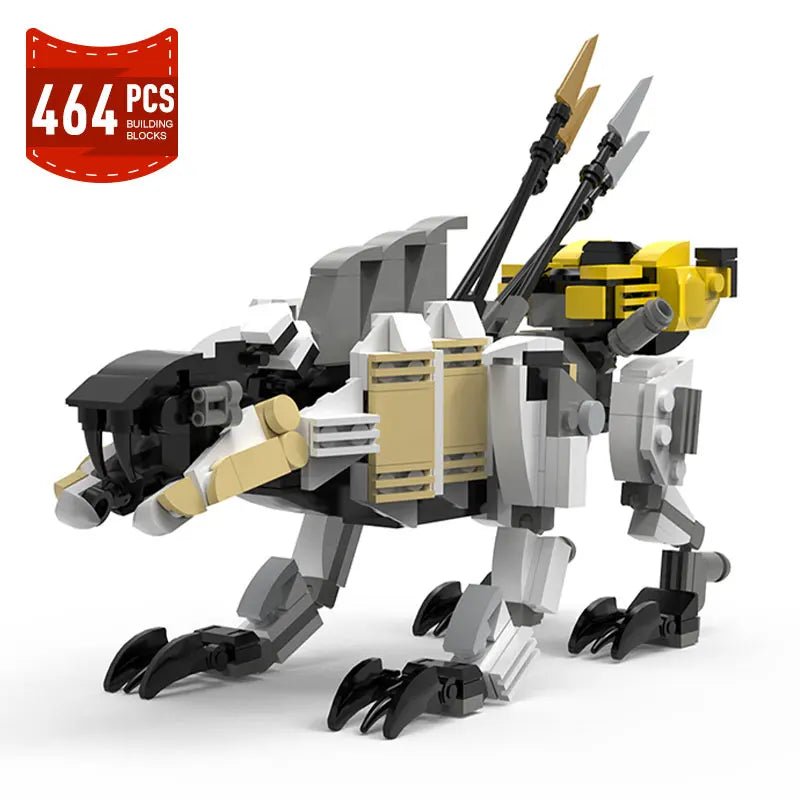 New MOC Horizon Zero Dawned Long - necked Beast Action Figure Building Block Mechanical Monster Mech Constructor Bricks Toys Gifts - AZ Games Co.