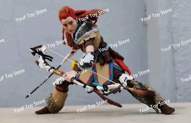 In Stock Spin Master Ps5 Aloy Horizon Zero Dawn 6 - inch Anime Action Figure Statue Model Doll Toy Gift - AZ Games Co.