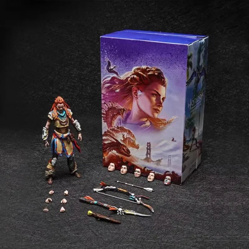 Game Horizon Zero Dawn Aloy Figuras Toys Genshin Impact Spin Master PS Action Figure Manga Figurine Collection Model Ornaments - AZ Games Co.