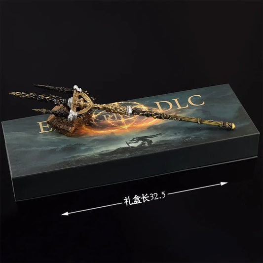 30cm Mohgwyn's Sacred Spear Eldenn Game Peripherals All Metal Weapon Model Knife Sword Crafts with Gifts Box Ornament Collection - AZ Games Co.