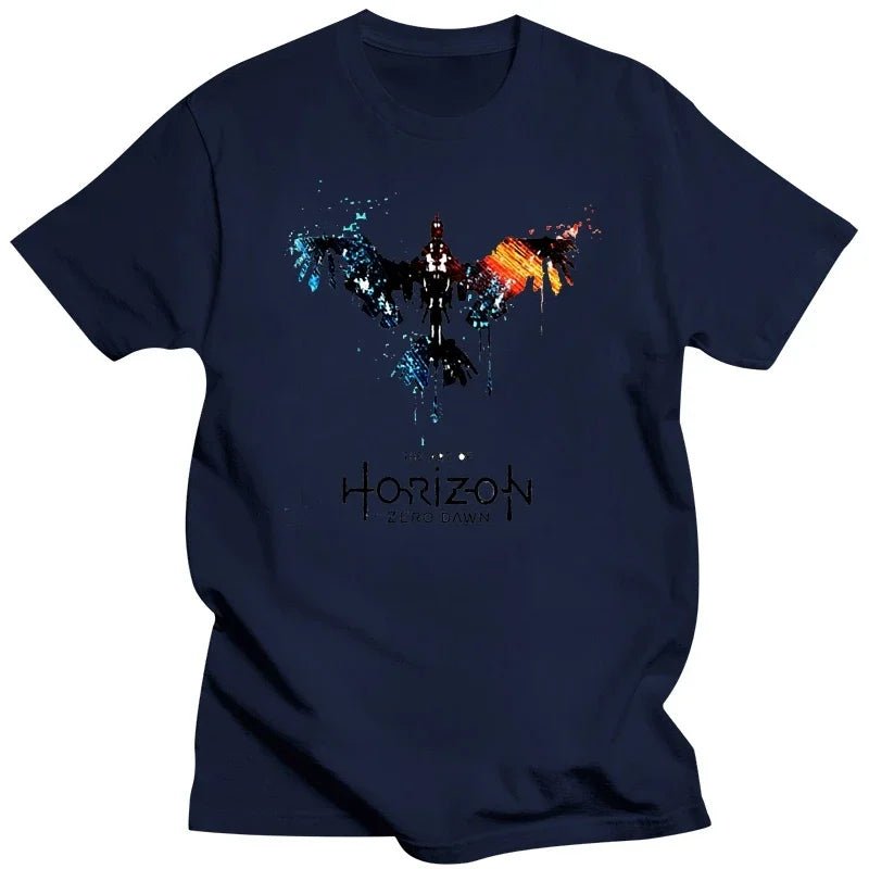 Horizon Zero Dawn White T Shirt men clothing harajuku graphic t shirts tshirt streetwear oversized t shirt t-shirts - AZ Games Co.