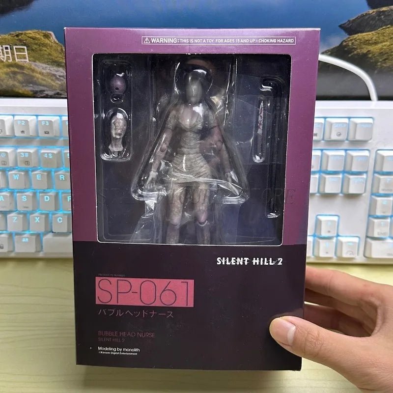 17cm Silent Hill Action Figure Pyramid Head Red Pyramid Thing Figurine Ornaments PVC Movable Collection Figma Sp - 055 Model Toys - AZ Games Co.