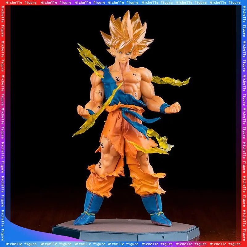 Dragon Ball Super Saiyan Figure Anime Model Peripheral Ornaments Monkey King Goku Goji Classic Super Race Series - AZ Games Co.