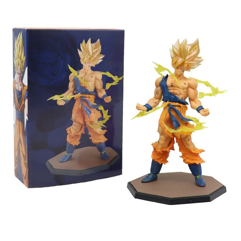 Dragon Ball Super Saiyan Figure Anime Model Peripheral Ornaments Monkey King Goku Goji Classic Super Race Series - AZ Games Co.