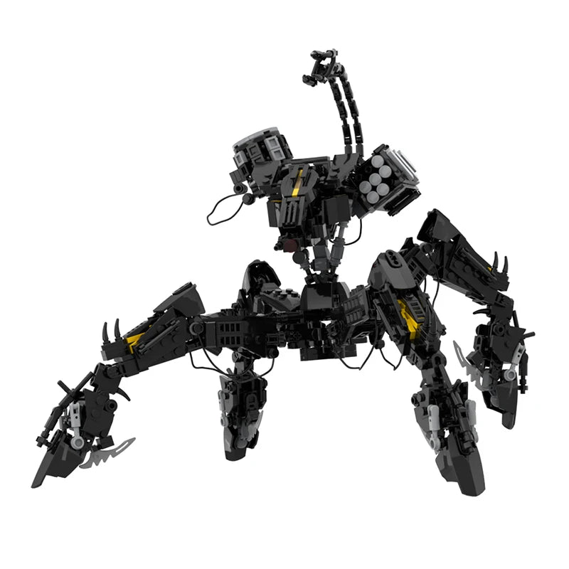 MOC Horizon Zero Dawned Corruptored Robot Battle Machine Model Building Block Game Monster Action Figure Idea Set Brick Toy Gift - AZ Games Co.