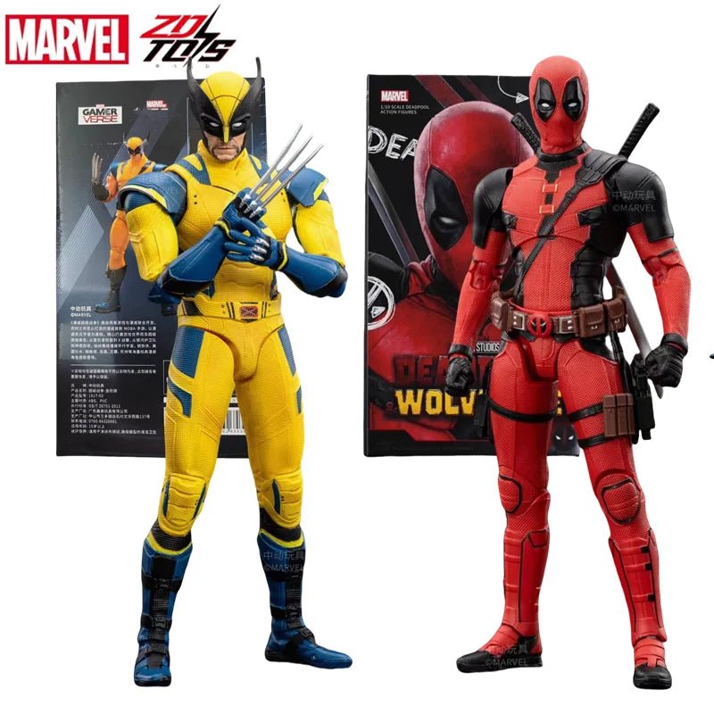 ZD Toys Deadpool & Wolverine Action figures Deadpool Boxed Wolverine Collection Adult Action Figures Kids Toy - AZ Games Co.