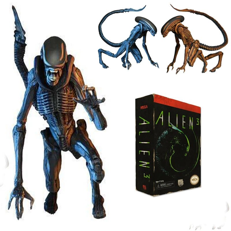 NECA Alien Blue Alien Xenomorph Figma Predator Toy Ripley Action Figure NECA Model Toy Gift 18CM - AZ Games Co.