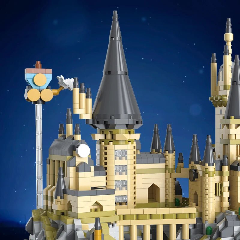 2700+pcs Magic World Medieval Harry Potter Castle MOC Building Bricks Model Blocks Toys for Children Kids Adult 3.5mm Block Sets - AZ Games Co.