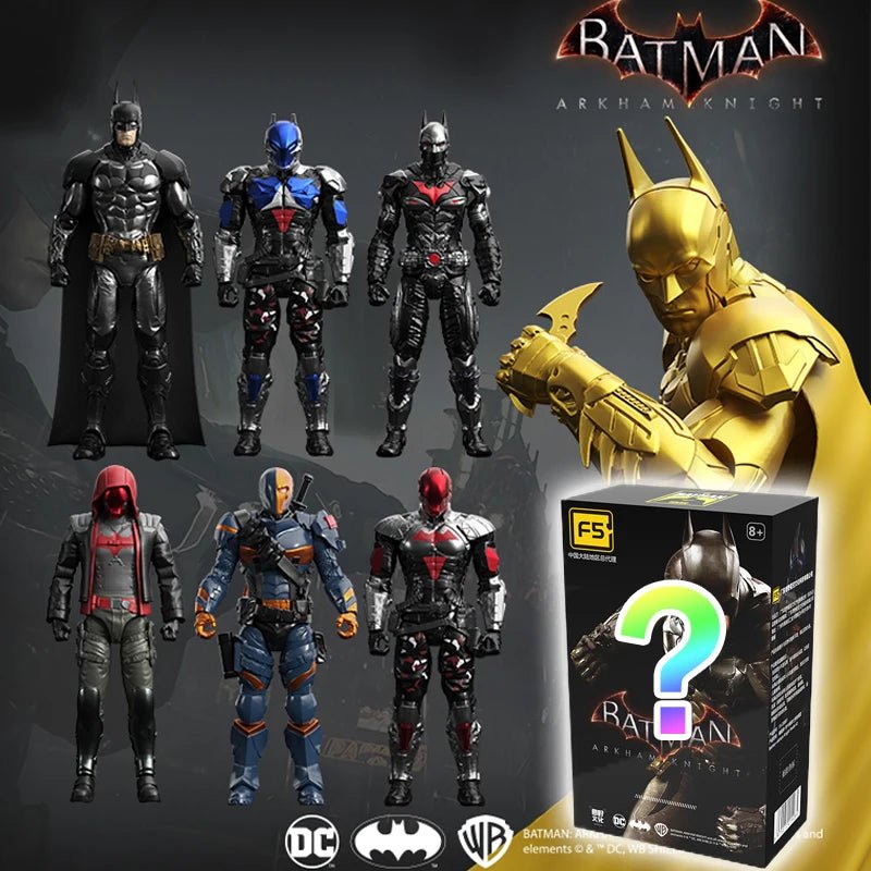 New F5 Batman Arkham Knight assembled Model Blind Box 7style 10cm Action figures Collection Hobby Model Ornaments Boys Toys Gift - AZ Games Co.