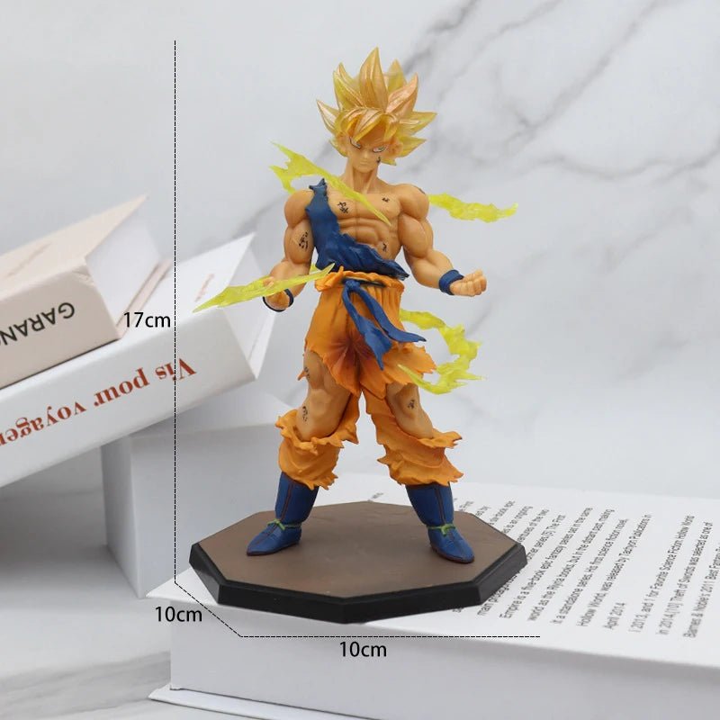 Dragon Ball Super Saiyan Figure Anime Model Peripheral Ornaments Monkey King Goku Goji Classic Super Race Series - AZ Games Co.