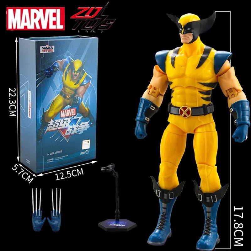 ZD Toys Deadpool & Wolverine Action figures Deadpool Boxed Wolverine Collection Adult Action Figures Kids Toy - AZ Games Co.