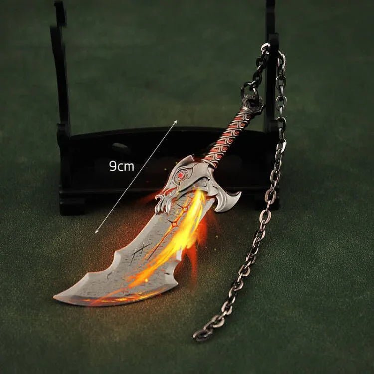 Blades of Athena: Kratos Metal Keychain - AZ Games Co.