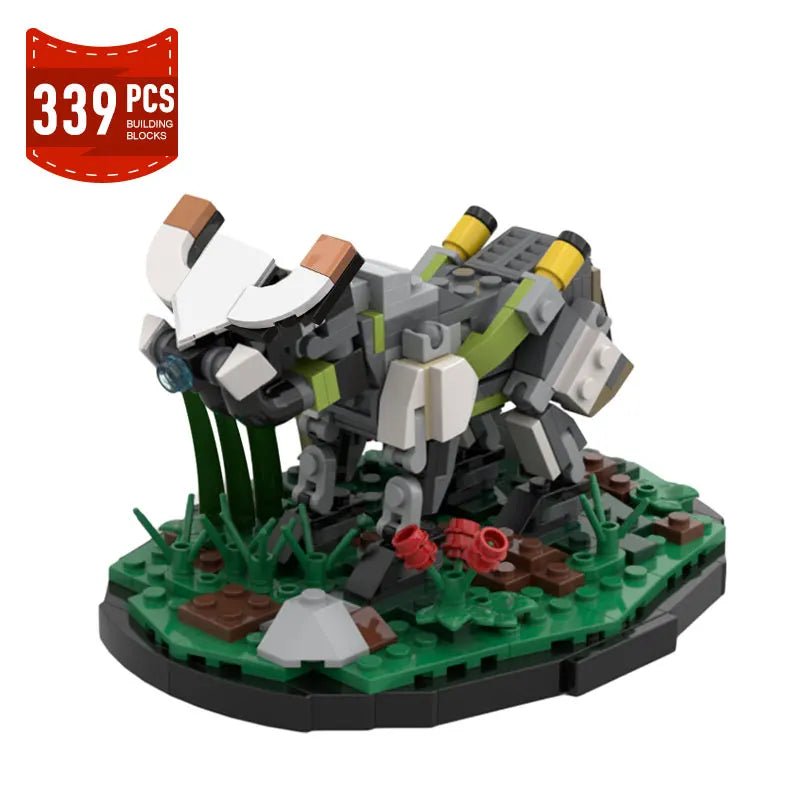 New MOC Horizon Zero Dawned Long - necked Beast Action Figure Building Block Mechanical Monster Mech Constructor Bricks Toys Gifts - AZ Games Co.