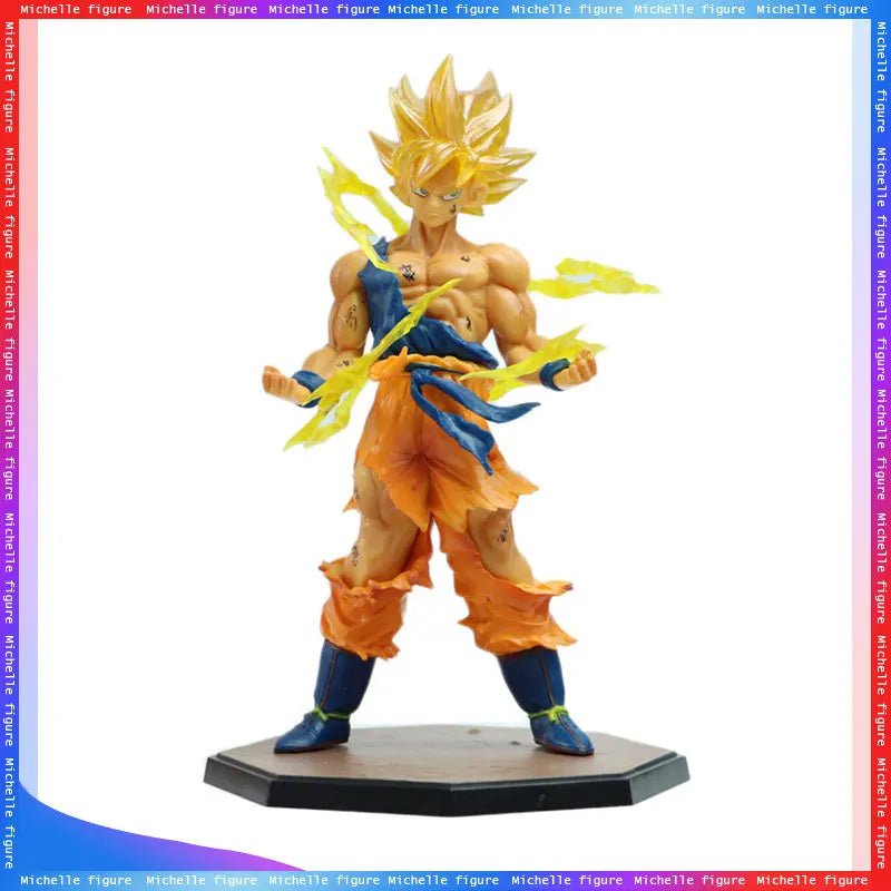 Dragon Ball Super Saiyan Figure Anime Model Peripheral Ornaments Monkey King Goku Goji Classic Super Race Series - AZ Games Co.