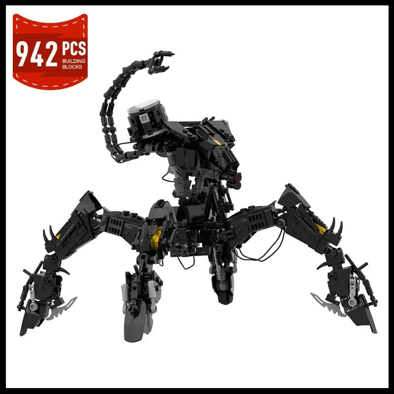 MOC Horizon Zero Dawned Corruptored Robot Battle Machine Model Building Block Game Monster Action Figure Idea Set Brick Toy Gift - AZ Games Co.