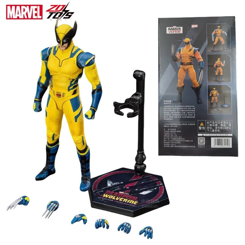 ZD Toys Deadpool & Wolverine Action figures Deadpool Boxed Wolverine Collection Adult Action Figures Kids Toy - AZ Games Co.