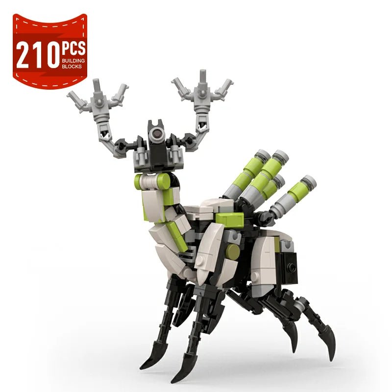 New MOC Horizon Zero Dawned Long - necked Beast Action Figure Building Block Mechanical Monster Mech Constructor Bricks Toys Gifts - AZ Games Co.