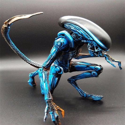 NECA Alien Blue Alien Xenomorph Figma Predator Toy Ripley Action Figure NECA Model Toy Gift 18CM - AZ Games Co.